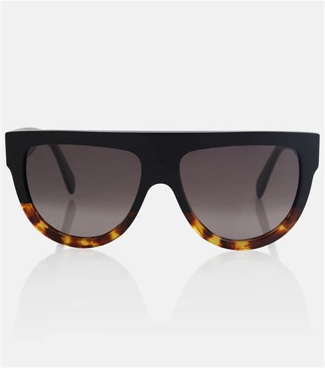 aviator sunglasses in acetate celine|Celine sunglasses discount.